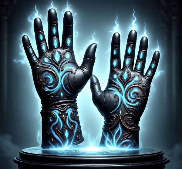 Elemental Gloves Magic Power