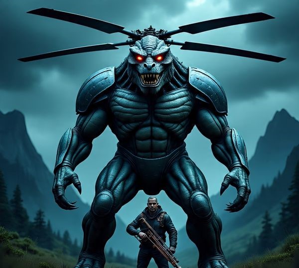 Heli Monsters Giant Hunter