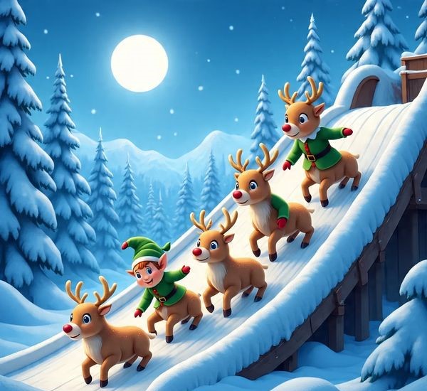 Fantasy Christmas Slide